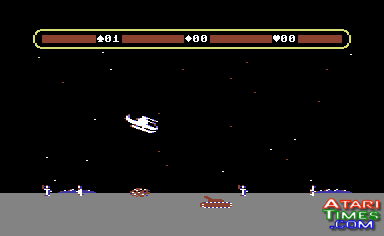 Commodore 64 version of Choplifter!